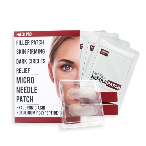 PATCH PRO Microneedle Eye Patch 4Pairs in a box | Microdart Hyaluronic Acid - Botulinum Polypeptide-1